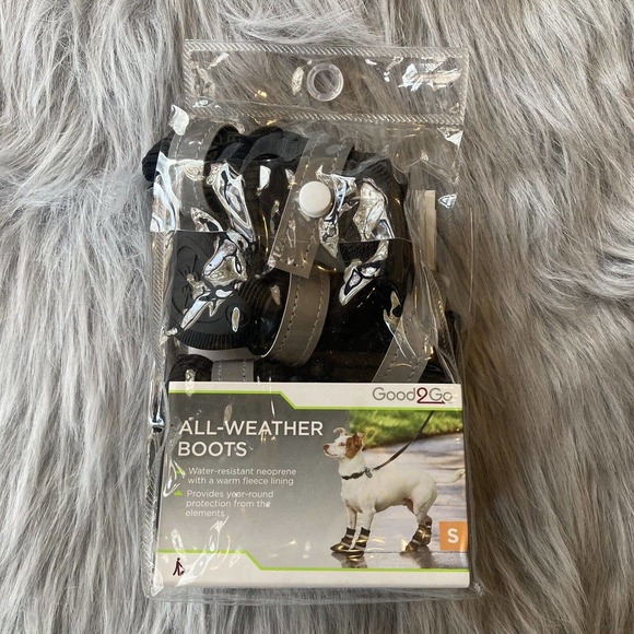 Dog Boots Good2go winter All Weather Boots paw protection Sz Small Waterproof - Picture 1 of 5